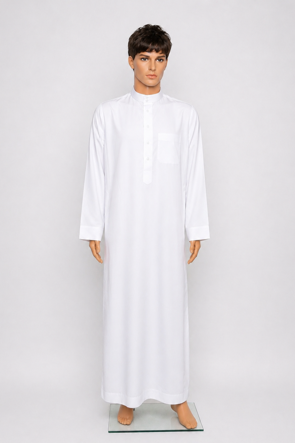 Qamis Blanc Classique Homme et Enfant