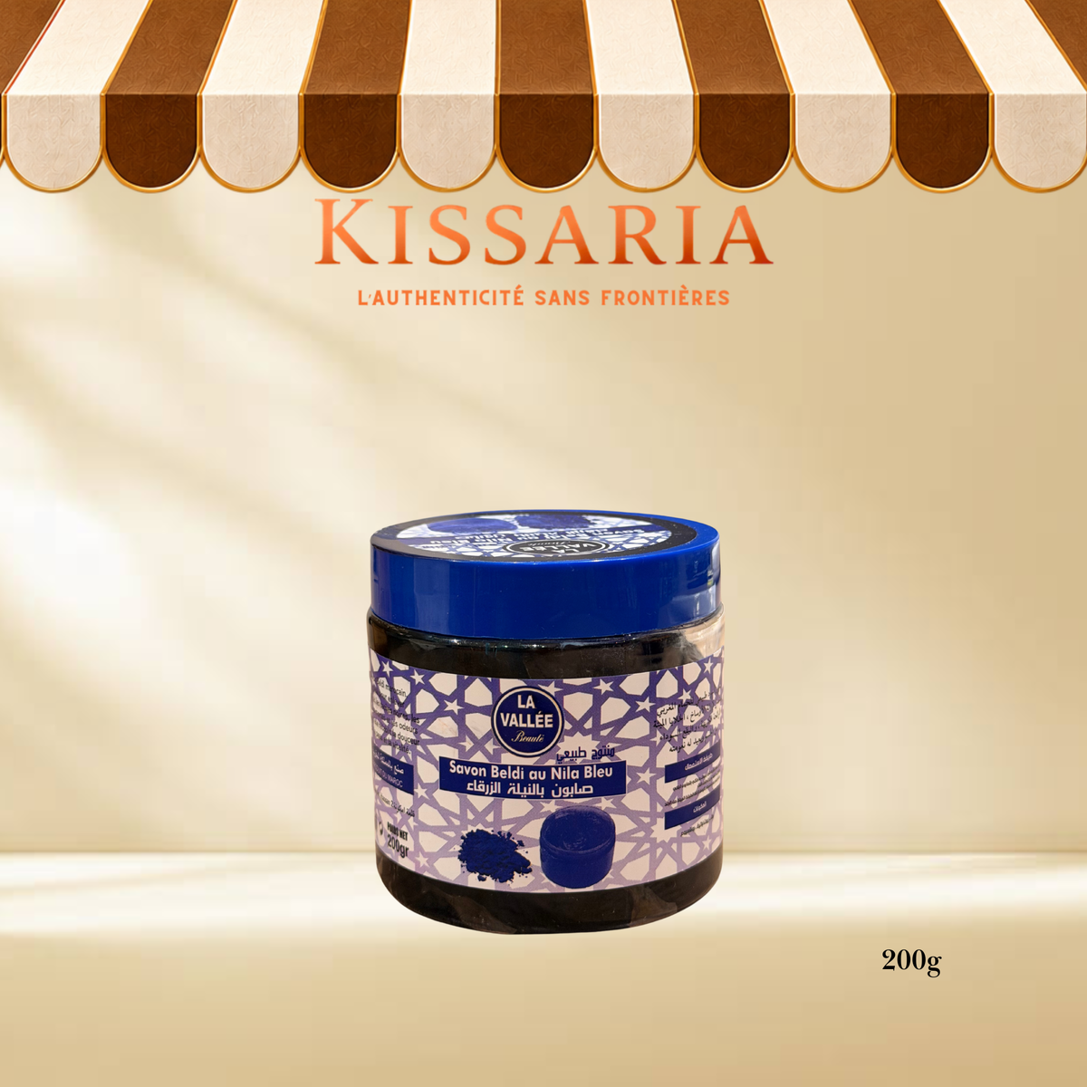 Savon Beldi au Nila Bleu - 200g