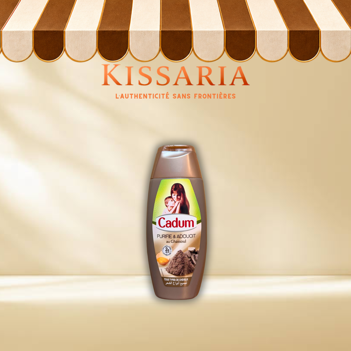 Cadum Shampoing petit format - 95ml