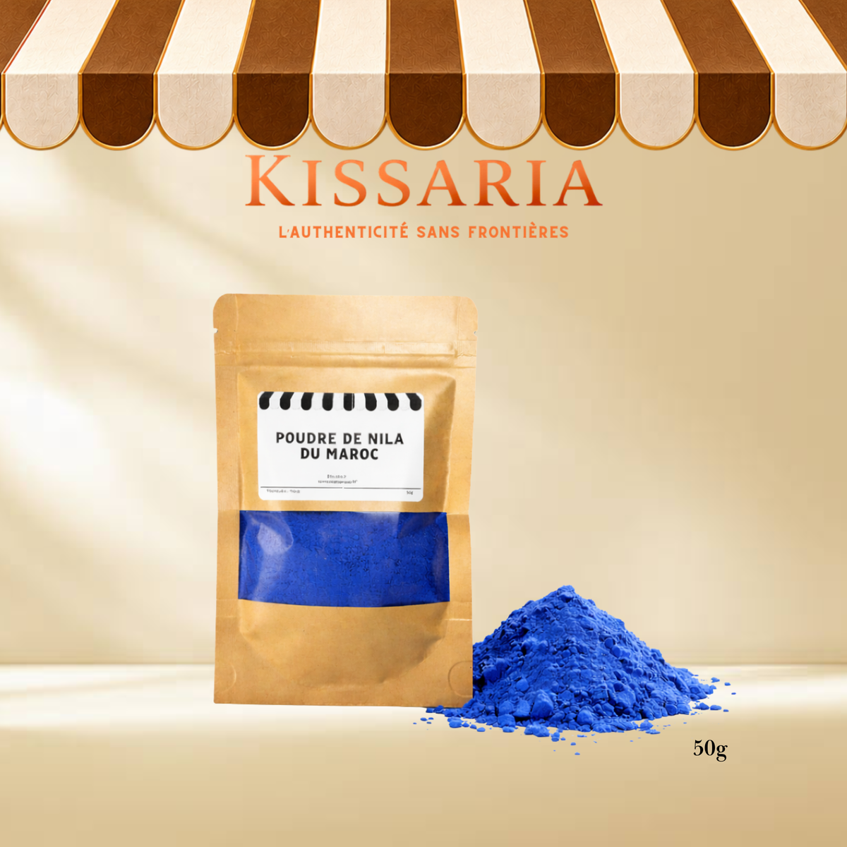 Poudre de nila - 100% naturelle - 50g